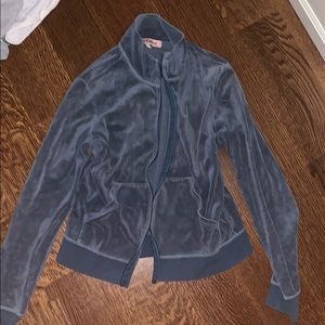 juicy couture buttery velvet track jacket